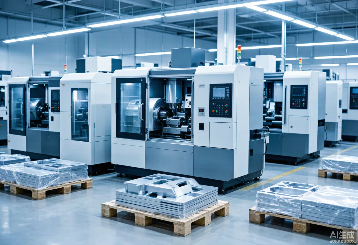 Create Century Taijing drilling-tapping center on a 3C electronics production line
