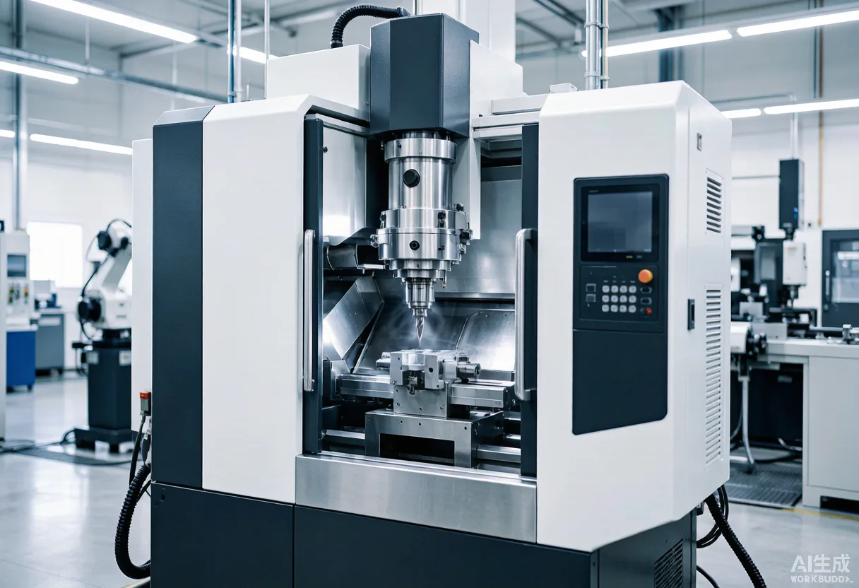 Gree GA-GF2755 direct-drive gantry machining center with twin-spindle configuration
