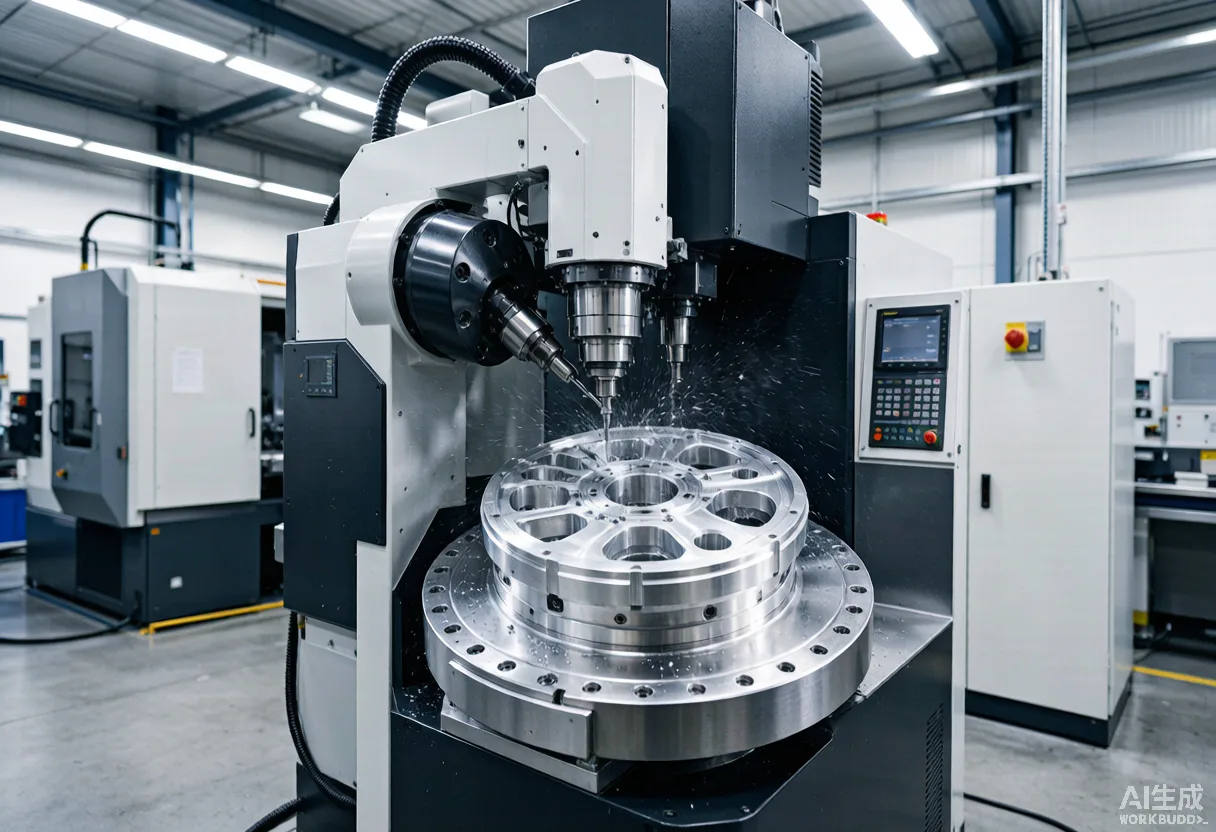 Gree GA-UV1050 high-torque five-axis machining centre