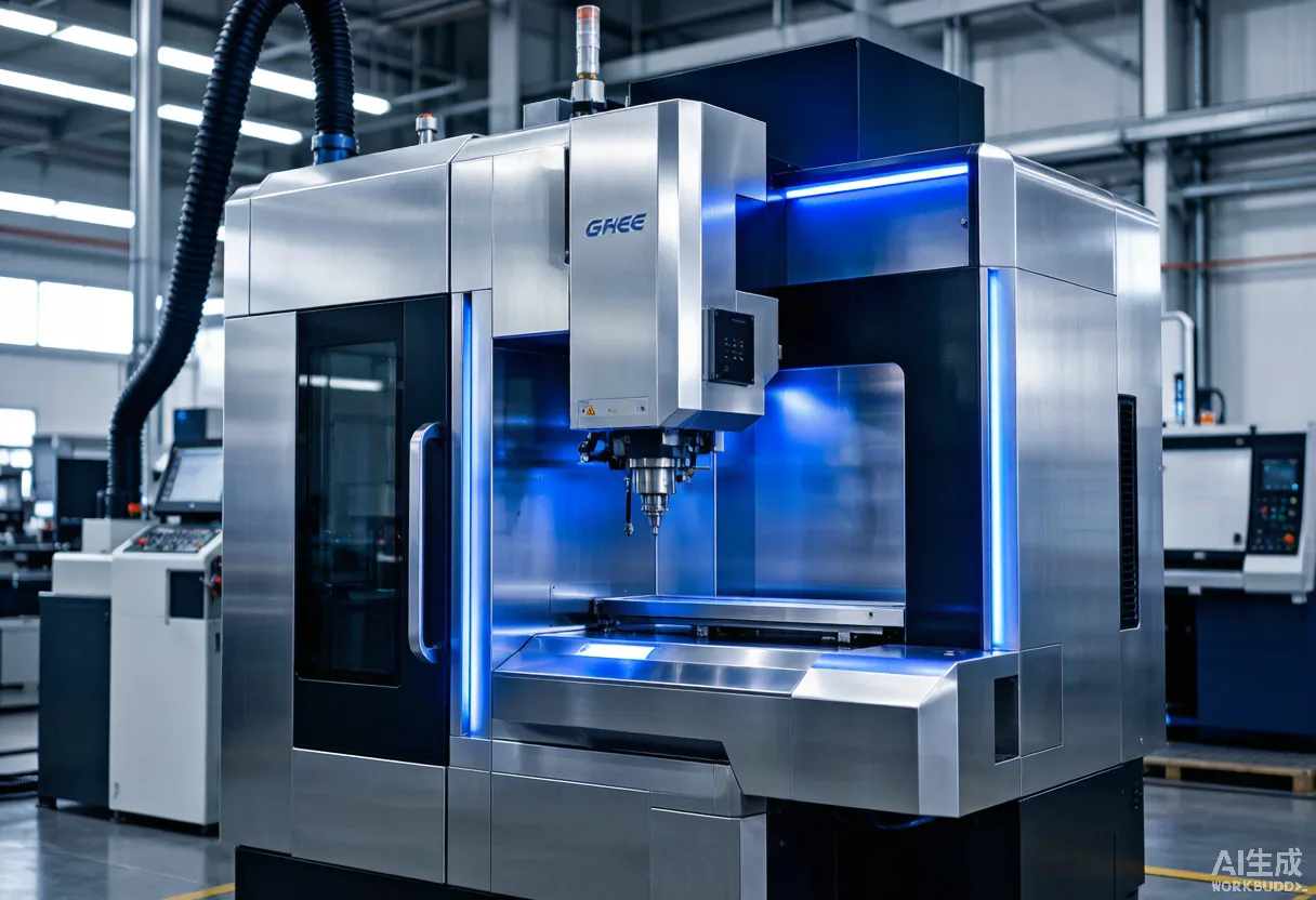 Five-axis CNC machining center