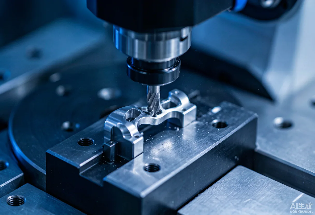 High-precision five-axis micro-milling of a titanium implant