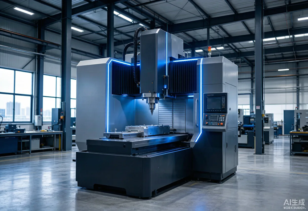 Neway large machining center in a Suzhou plant