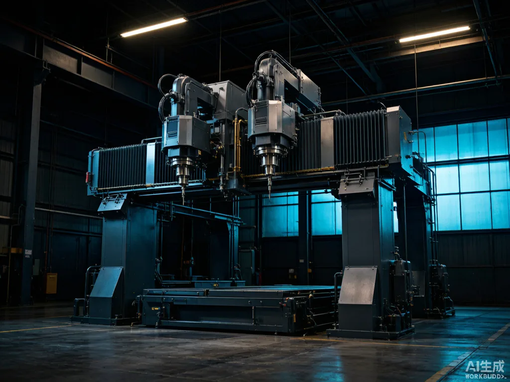 GA-FMB3020D Dual Five-Axis Gantry Machining Center